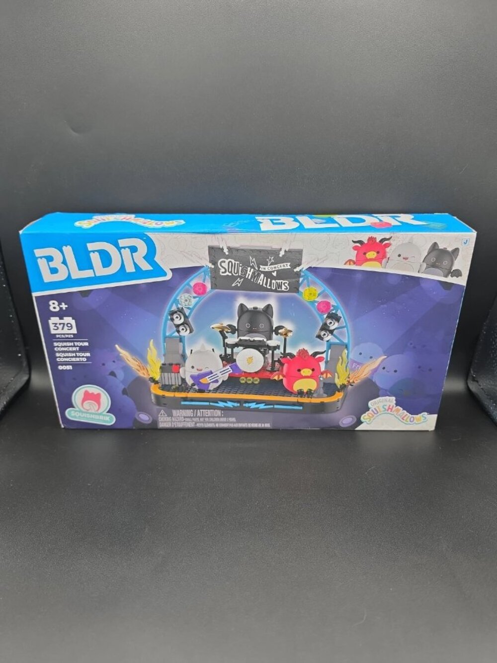 BLDR Squishmallows In Concert - 379 Pieces - Squish Tour Concert - Ages 8+ - NEW